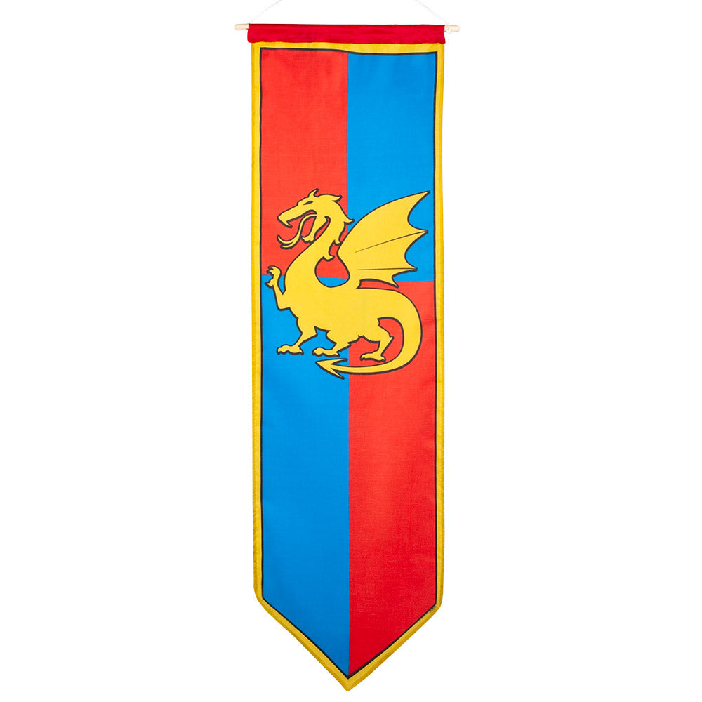 Bannière Dragon Médiéval - Décoration Château et Fête