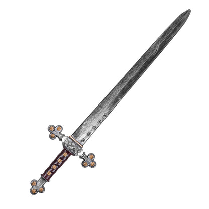 Costume Guerrier Chevalier Medieval avec Epee et Bouclier