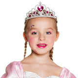 Tiare Princesse Rose Enfant - Couronne Royale Fête