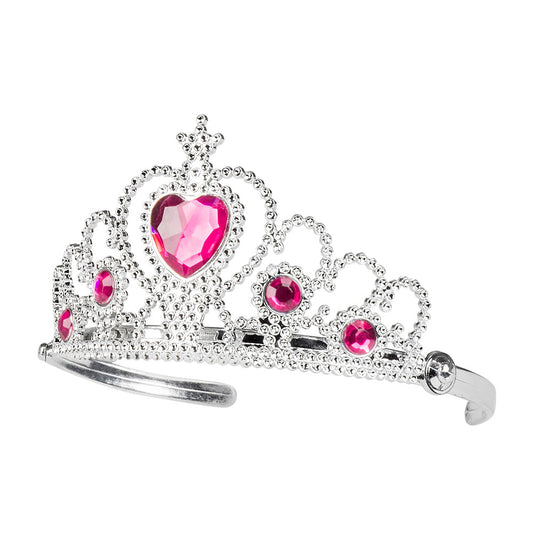 Tiare Princesse Rose Enfant - Couronne Royale Fête