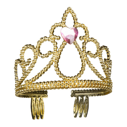 Couronnes de Princesse Dorées - 6 Modèles Assortis pour Enfants