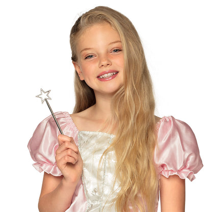 Lot 10 Baguettes Magiques Étoiles Paillettes - Déguisement Fée Princesse