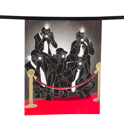 Guirlande Hollywood Paparazzi - Déco Soirée Glamour 3,60m