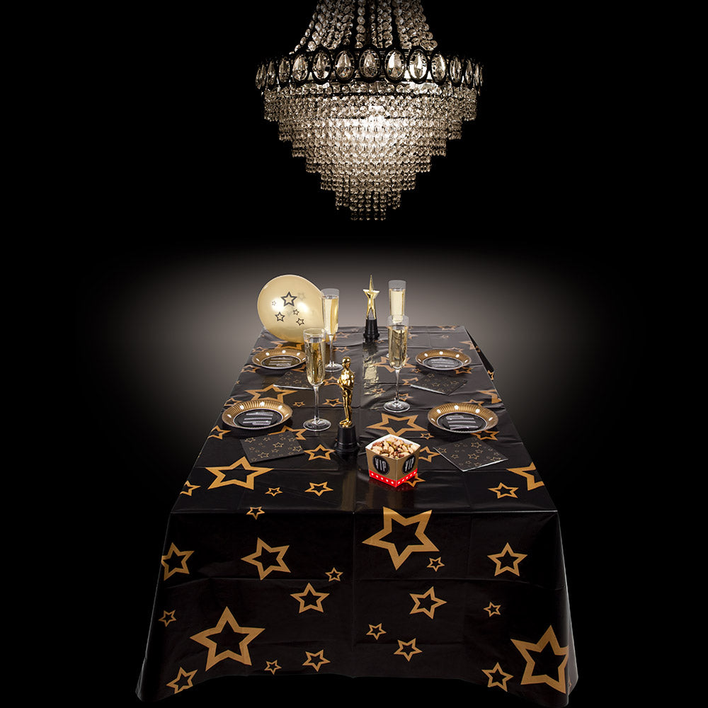 Décoration Table Réveillon Nouvel An - Thème Étoiles Glamour