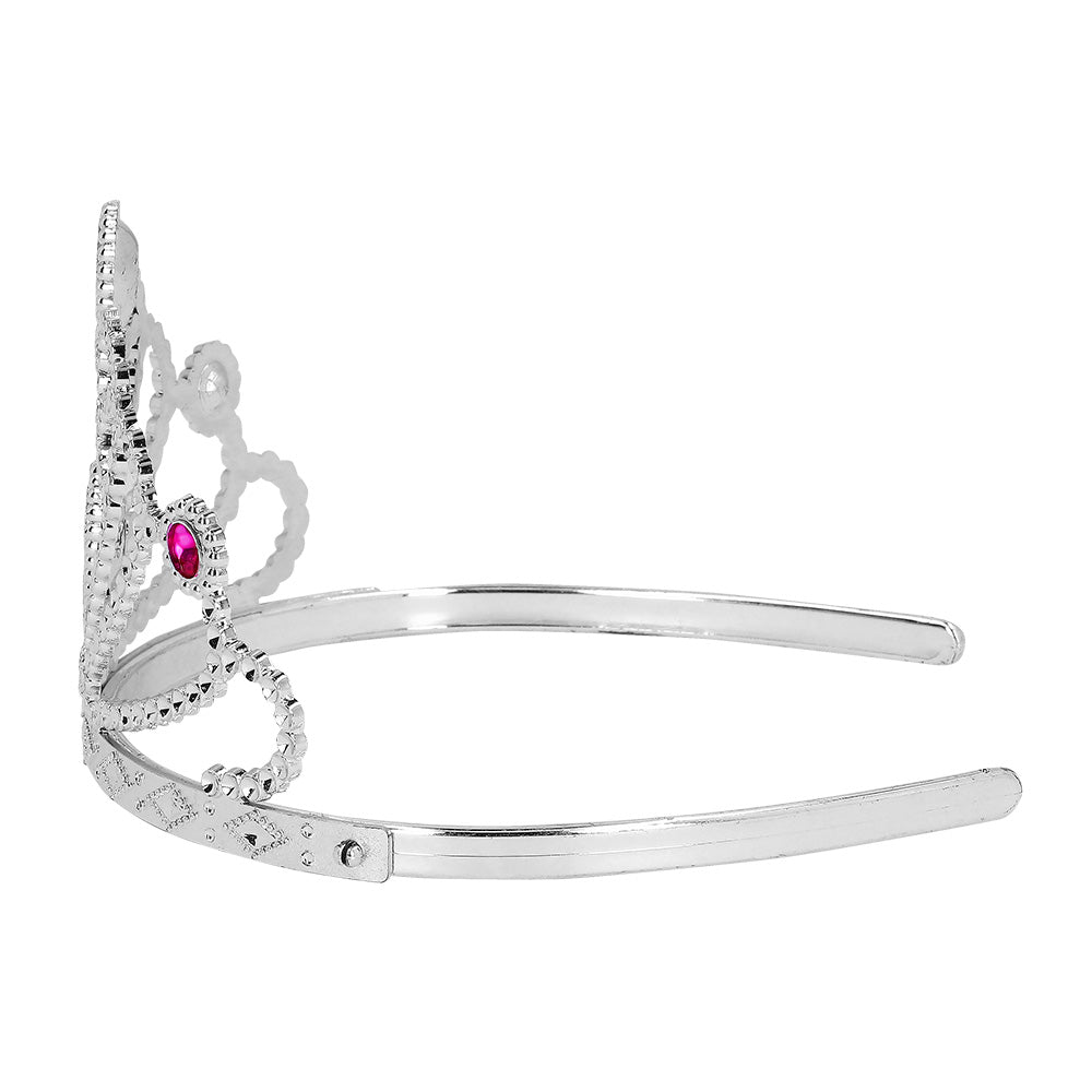 Tiare Princesse Strass avec Baguette Magique - Costume Enfant