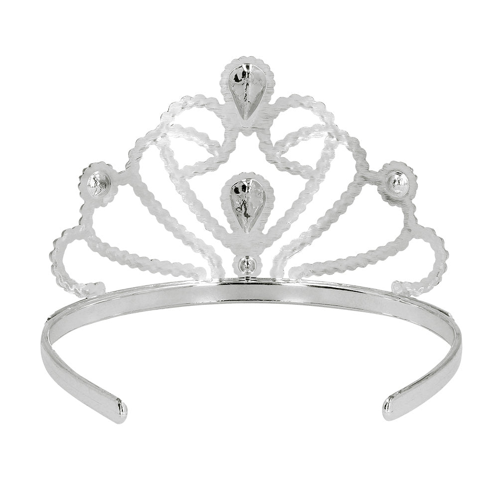 Tiare Princesse Strass avec Baguette Magique - Costume Enfant