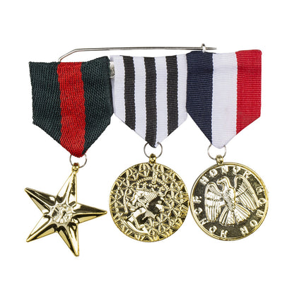 Médailles Militaires Dorées - Set 3 Décorations Ruban