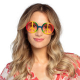 Lunettes Peace and Love Arc-en-Ciel - Accessoire Années 70