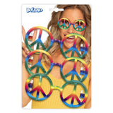 Lunettes Peace & Love Rainbow - Symbole Paix Multicolore