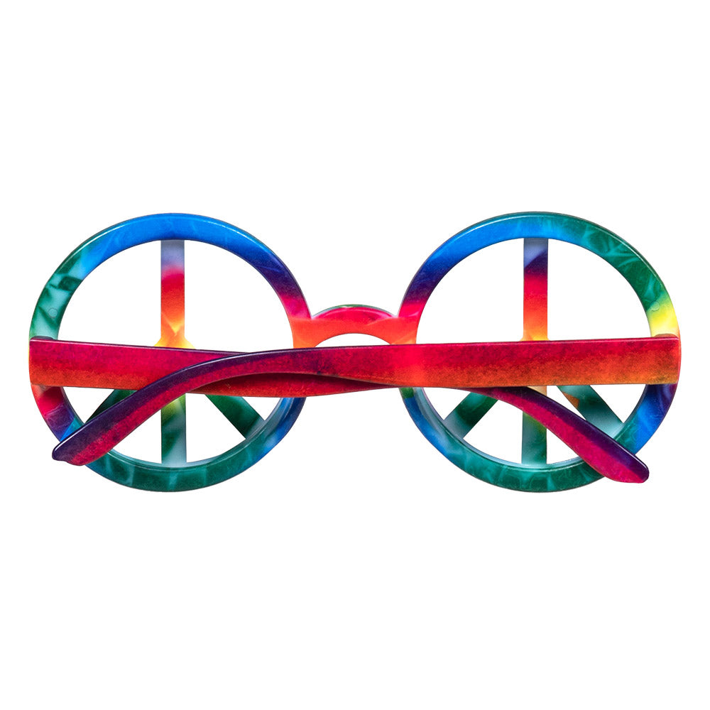 Lunettes Peace & Love Rainbow - Symbole Paix Multicolore
