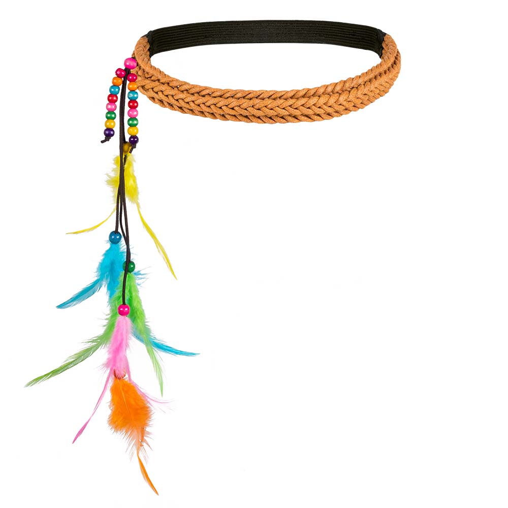 Lunettes Peace and Love Hippie Multicolores avec Bandeau