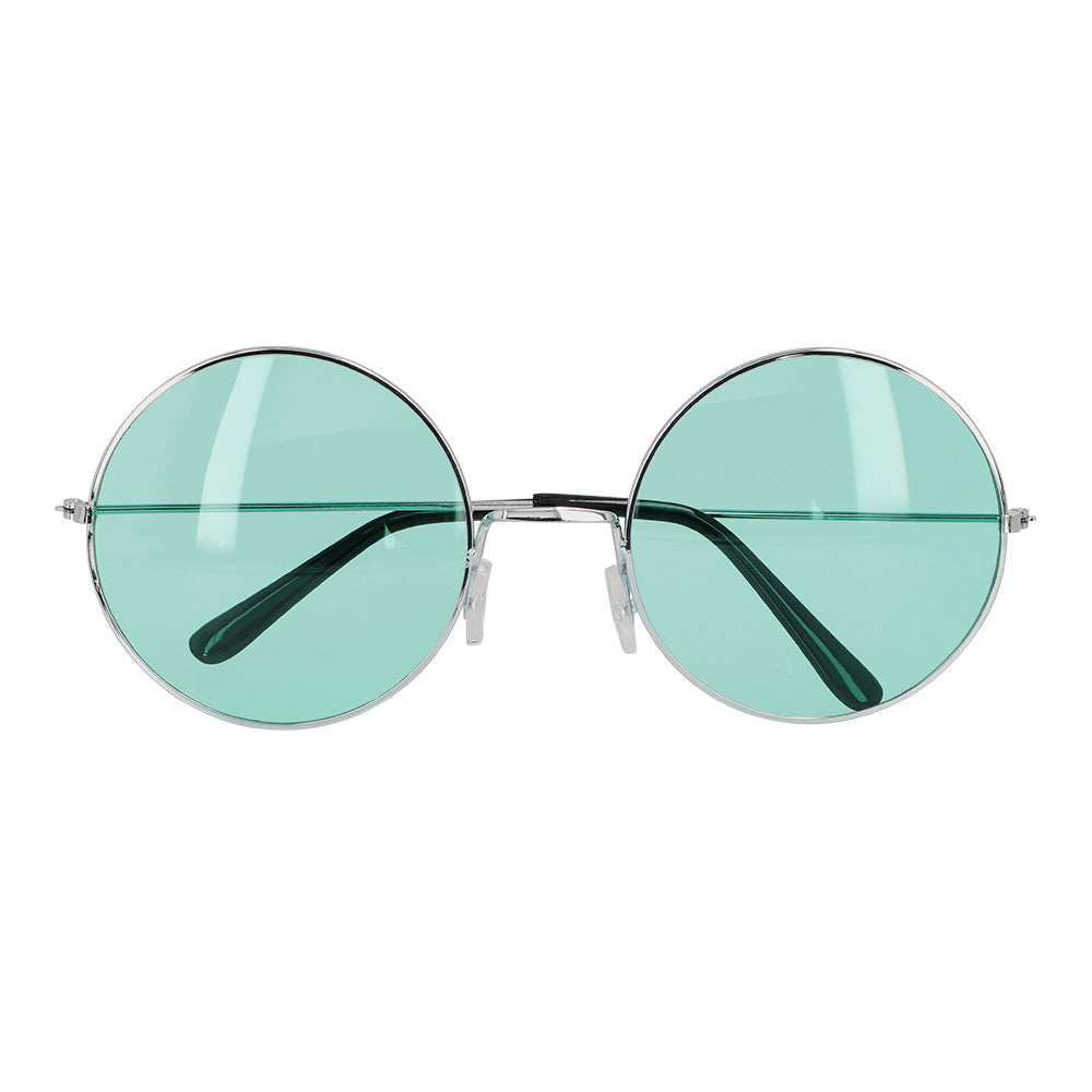 Lunettes Rondes Teintées Vert Menthe - Accessoire Rétro Années 70