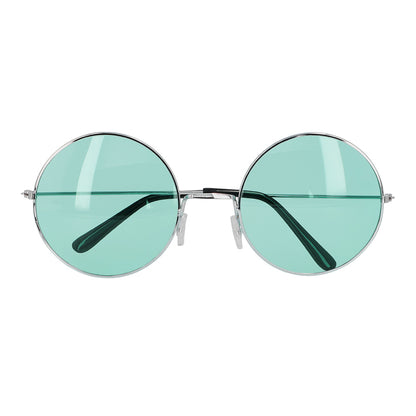 Lunettes Rondes Teintées Vert Menthe - Accessoire Rétro Années 70