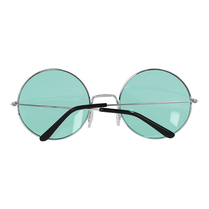 Lunettes Rondes Teintées Vert Menthe - Accessoire Rétro Années 70