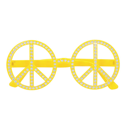Lunettes Peace and Love - Déguisement Hippie Années 70
