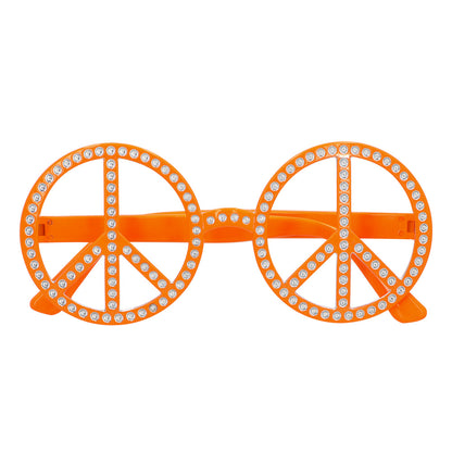 Lunettes Peace and Love - Déguisement Hippie Années 70