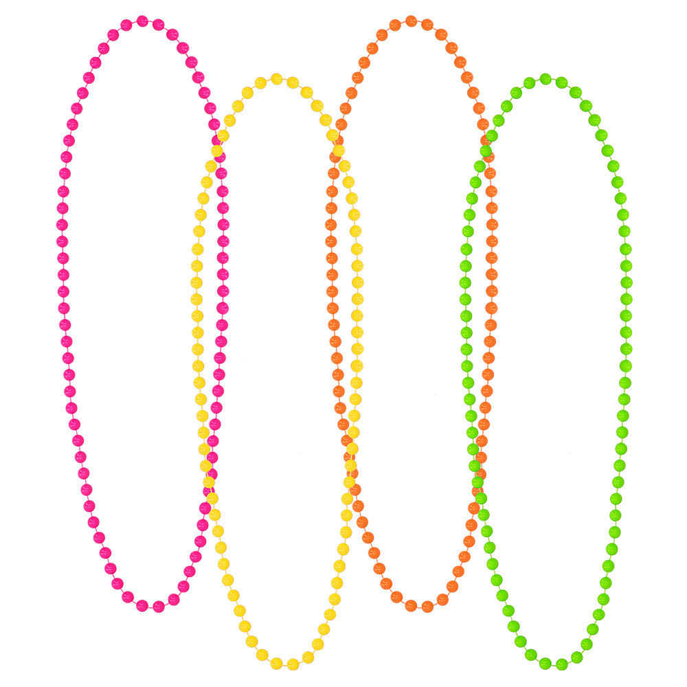 Kit Disco Années 80 Fluo : Colliers, Bracelets & Accessoires