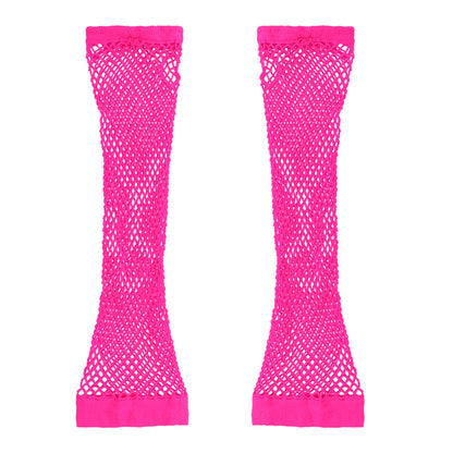 Kit Disco Années 80 Fluo : Colliers, Bracelets & Accessoires