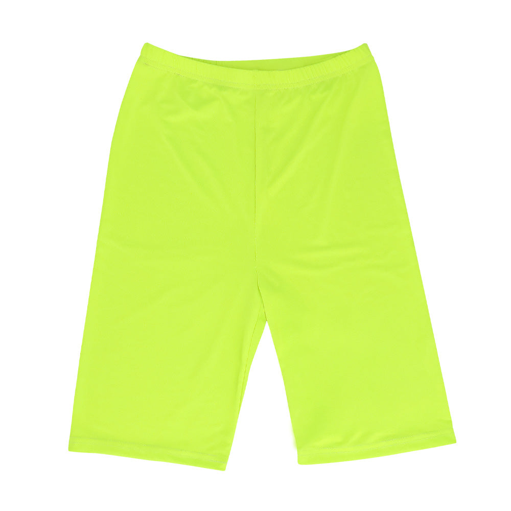 Déguisement Années 80 Fluo Rose et Vert Néon avec Chaussettes