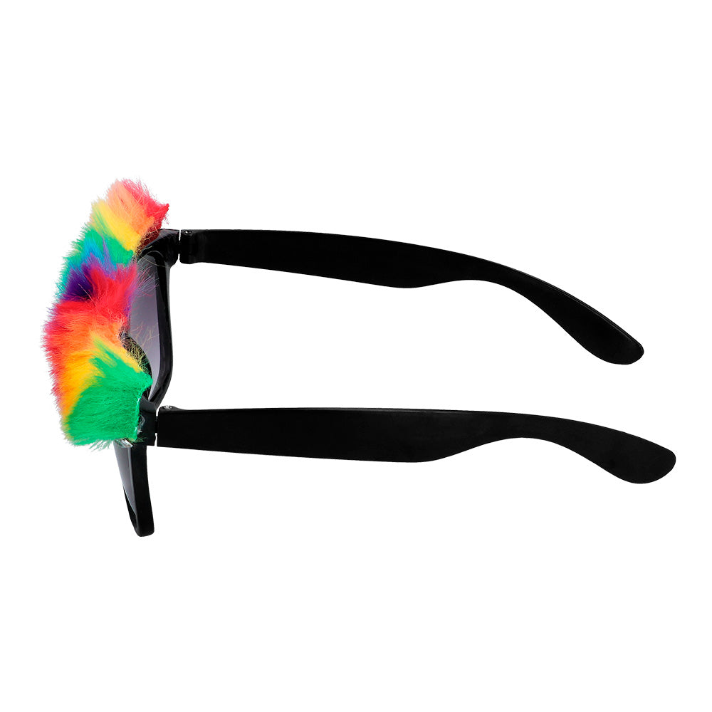 Lunettes Arc-en-ciel Strass Fluffy - Accessoire Fête Disco
