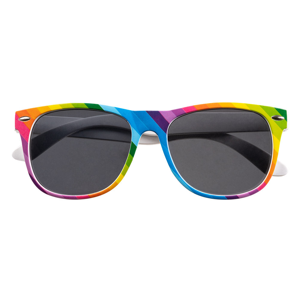 Kit Accessoires Rainbow Pride Complet - Lunettes, Noeud Pap', Bretelles