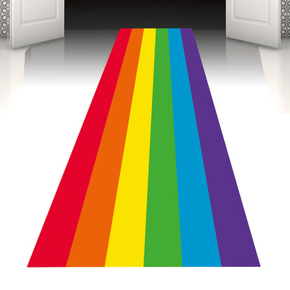 Tapis Arc-en-ciel Party Carpet 450x60cm - Décoration Fête