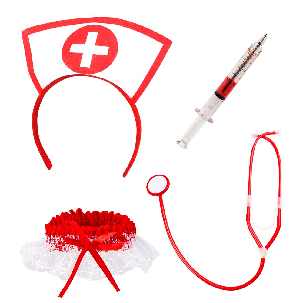 Déguisement Infirmière Sexy - Costume Complet avec Accessoires