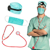 Kit Déguisement Médecin Chirurgien Complet - Accessoires Médicaux