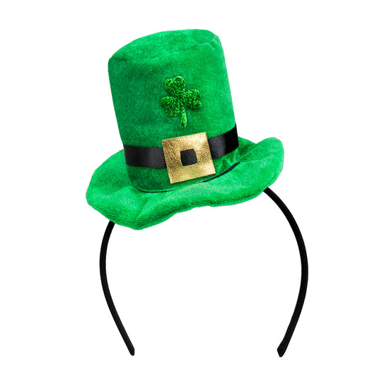 Serre-tête Chapeau Leprechaun Vert Saint Patrick