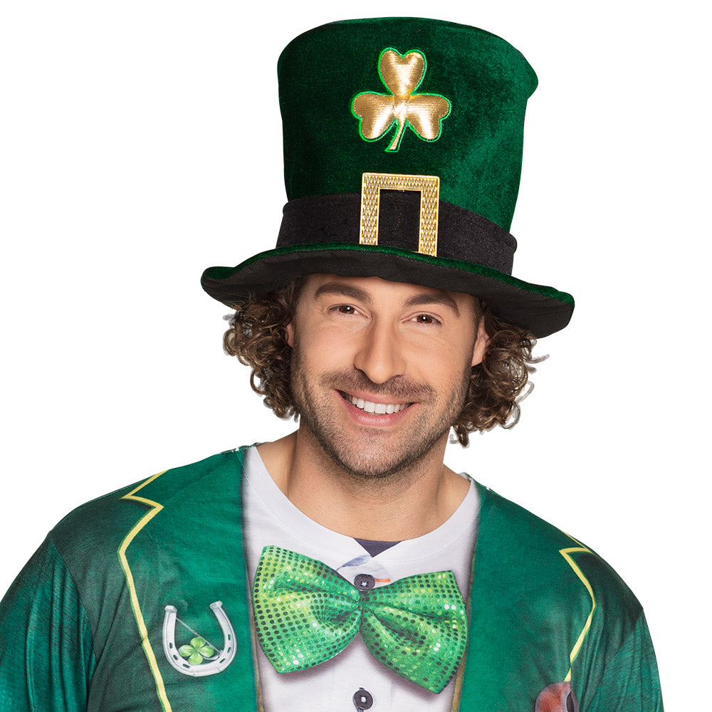 Haut de Forme Leprechaun Vert - Déguisement Saint Patrick