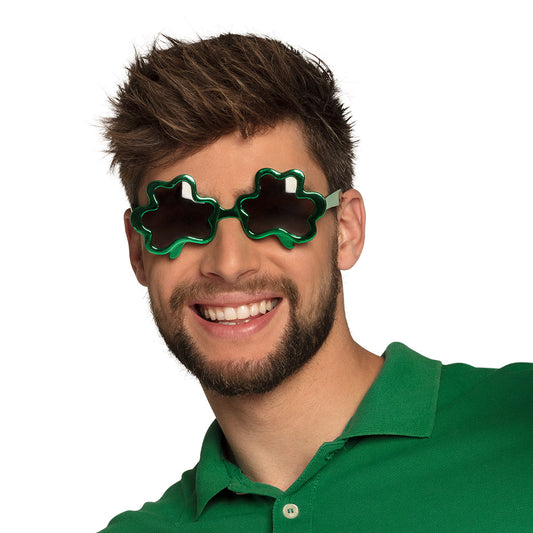 Lunettes Trèfle Vert Saint Patrick - Accessoire Fête