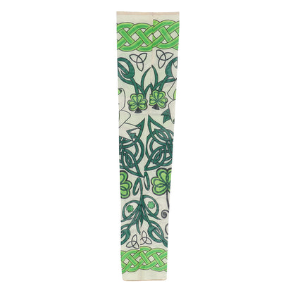 Manchette Tatouage Trèfle Lucky Celtique - Accessoire Saint Patrick