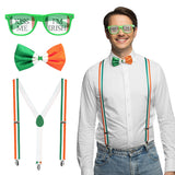 Kit Déguisement Saint Patrick 4 pièces - Lunettes & Accessoires Irlandais