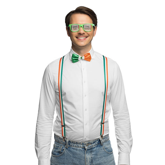 Kit Déguisement Saint Patrick 4 pièces - Lunettes & Accessoires Irlandais