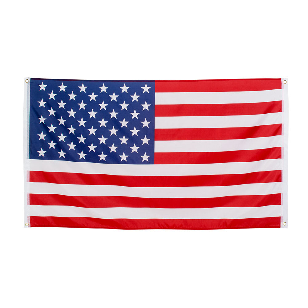 Grand Drapeau Américain 150x90cm - Décoration Fête USA