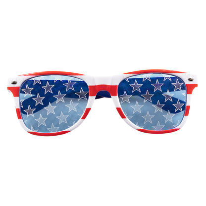 Lunettes Drapeau Américain - Accessoire Fête Patriotique