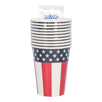Gobelets Drapeau Américain - Décoration Patriotique USA