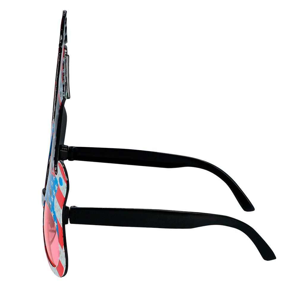 Lunettes Guitare Rock Étoiles USA - Accessoire Fête Musicale