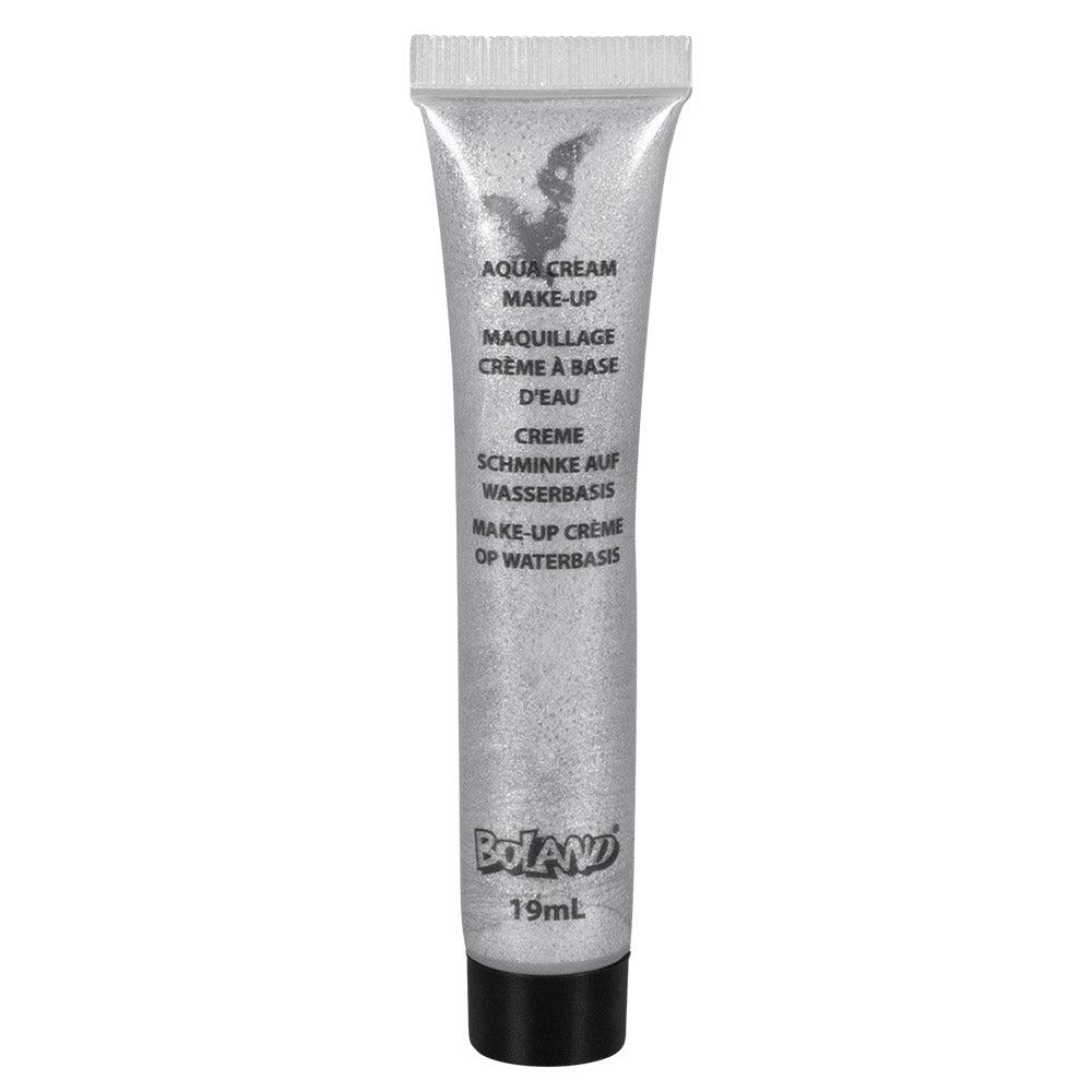 Maquillage Crème Aqua Gris Argenté 19ml - Fête & Déguisement