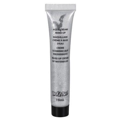 Maquillage Crème Aqua Gris Argenté 19ml - Fête & Déguisement