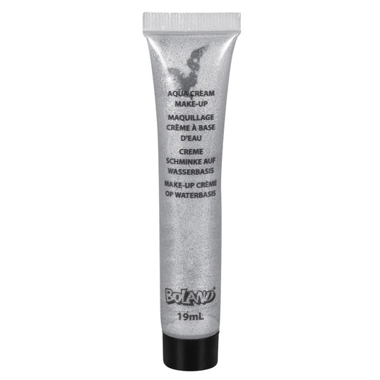 Maquillage Crème Aqua Gris Argenté 19ml - Fête & Déguisement