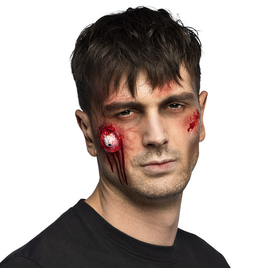 Kit Maquillage Zombie Plaies Sanglantes Halloween Professionnel