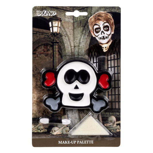 Palette de Maquillage Crâne - Maquillage Halloween Enfant