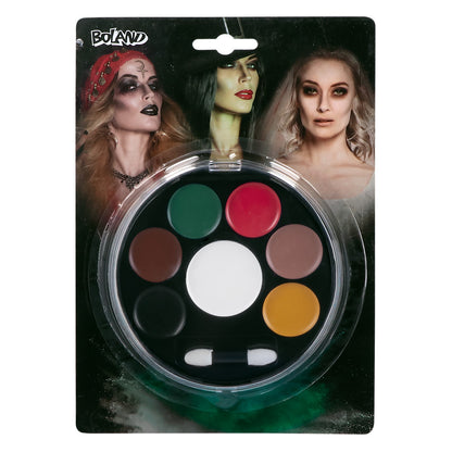 Palette Maquillage Halloween Sorcière - 8 Couleurs Professionnelles