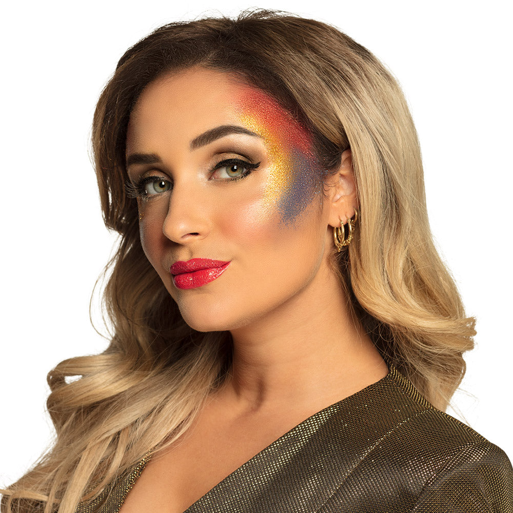 Palette Maquillage Paillettes 6 Couleurs - Fard Yeux Glitter