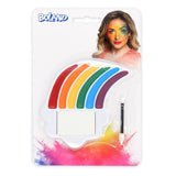 Maquillage Arc-en-ciel Visage - Palette 6 Couleurs