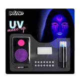 Maquillage UV Néon Fluo - Kit Complet Phosphorescent