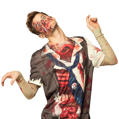 Bandelettes Plaies Sanglantes - Kit Maquillage Halloween Zombie