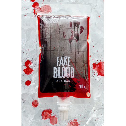 Faux Sang 100ml - Accessoire Halloween et Déguisement