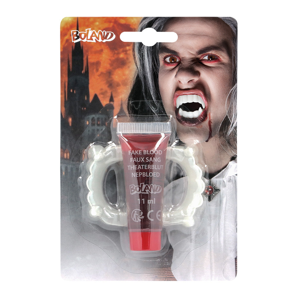 Faux Sang Vampire 11ml - Accessoire Halloween Réaliste